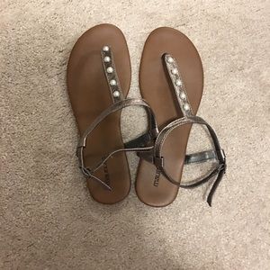 Maurices sandals Size 9 worn once